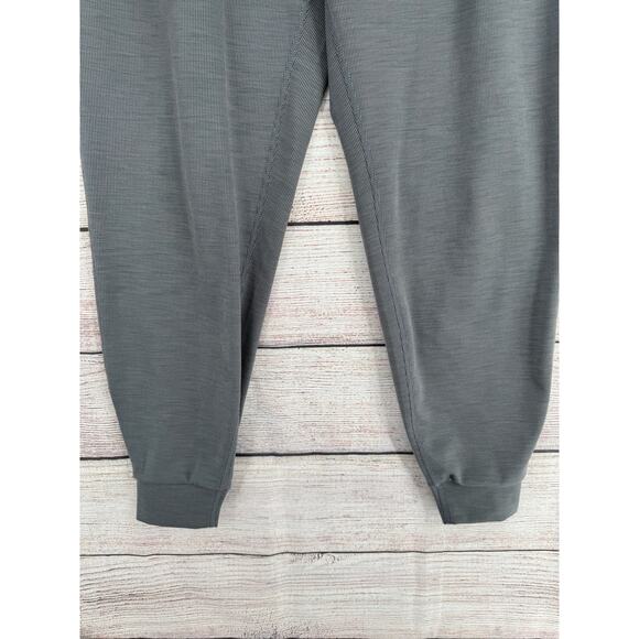Vuori Performance Jogger Pants Womens XS Gray Pinstripe 4 Way Stretch - Picture 4 of 7